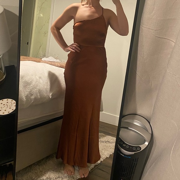 Billy J Margot maxi dress rust - Picture 4 of 4